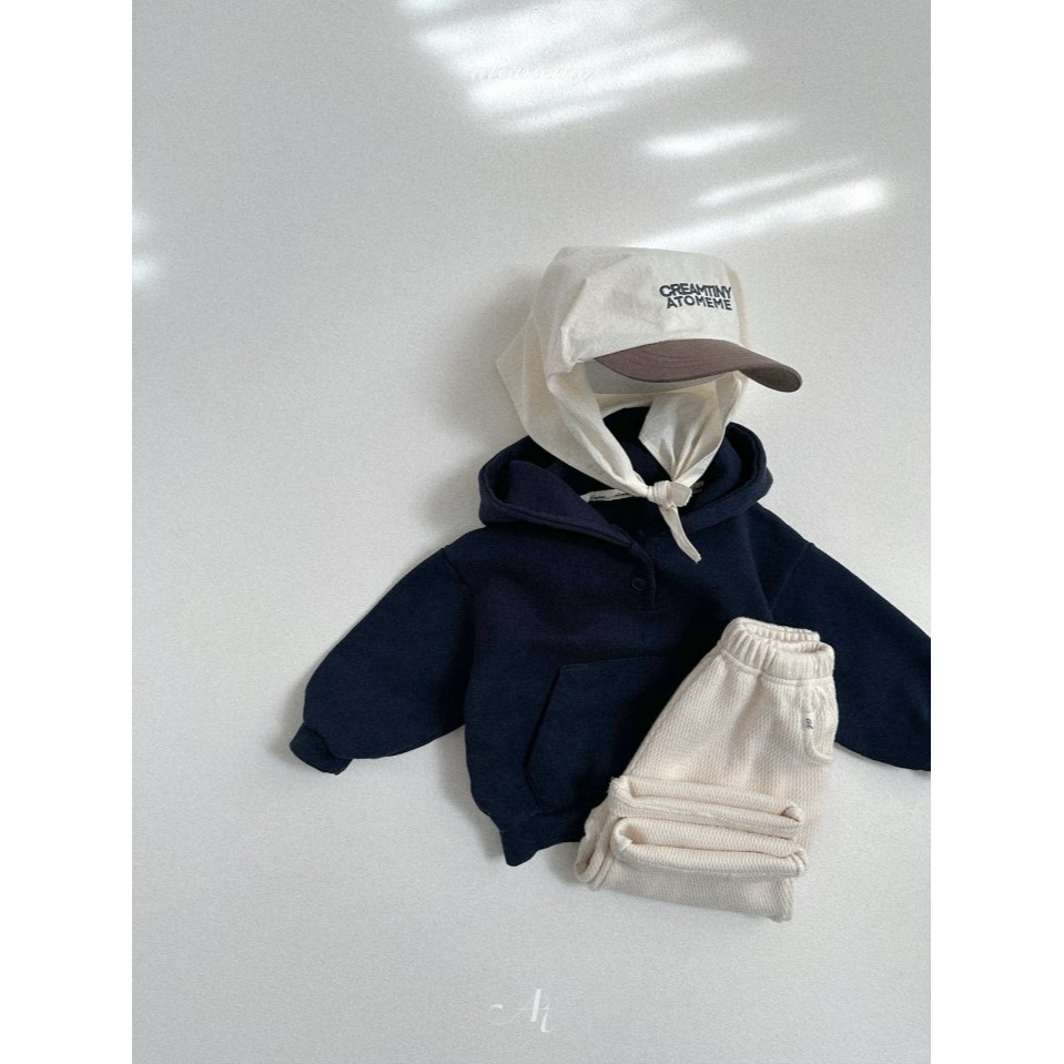 Atomeme 上衣 아토메메 스프링후드맨투맨-細節圖6