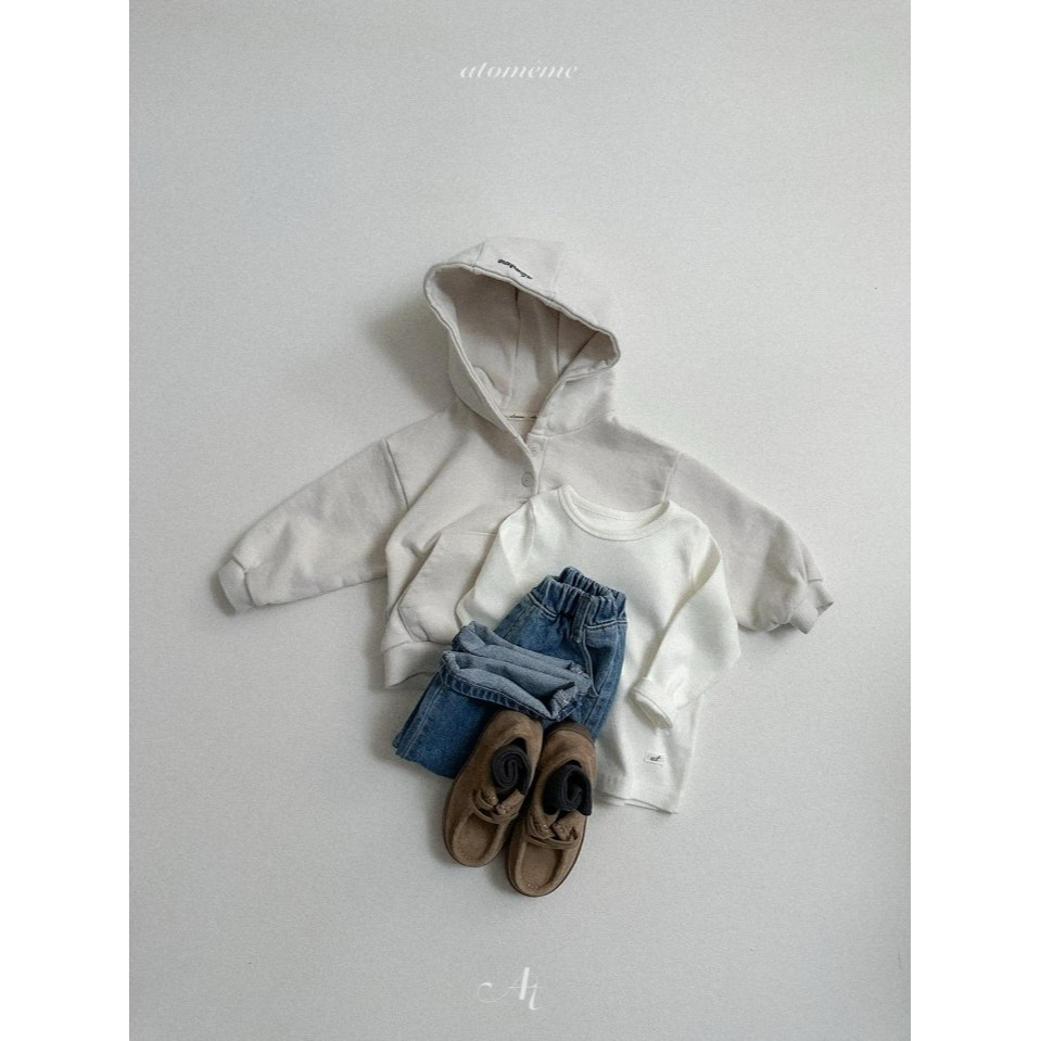 Atomeme 上衣 아토메메 스프링후드맨투맨-細節圖7