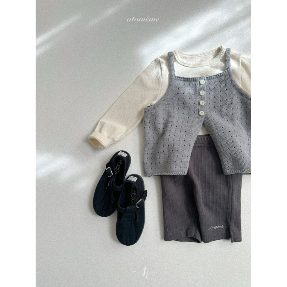 Atomeme 背心 아토메메 애니니트조끼-細節圖10