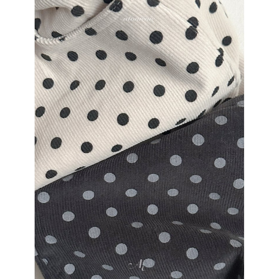 Atomeme 褲子 아토메메 에드도트팬츠-細節圖3