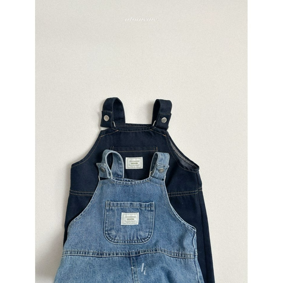Atomeme 吊帶褲 아토메메 오르카데님오버롤-細節圖4