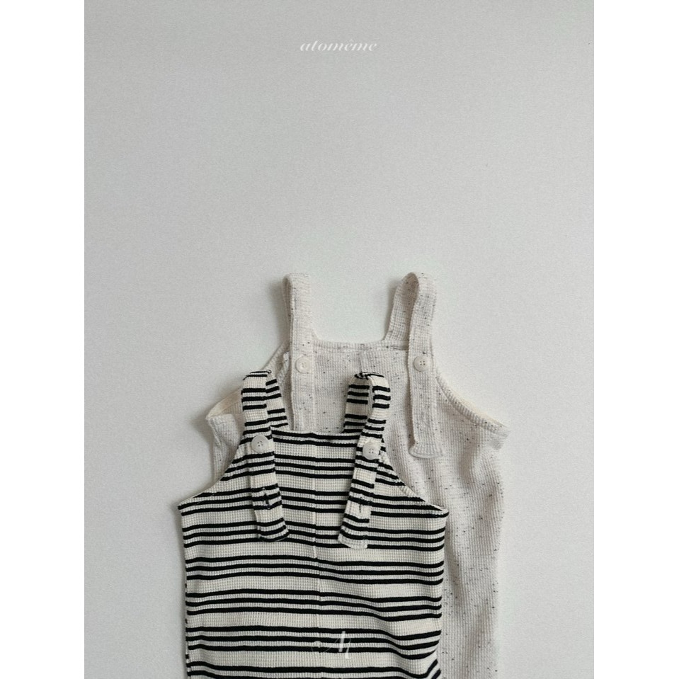 Atomeme 吊帶褲 아토메메 크로플오버롤-細節圖2