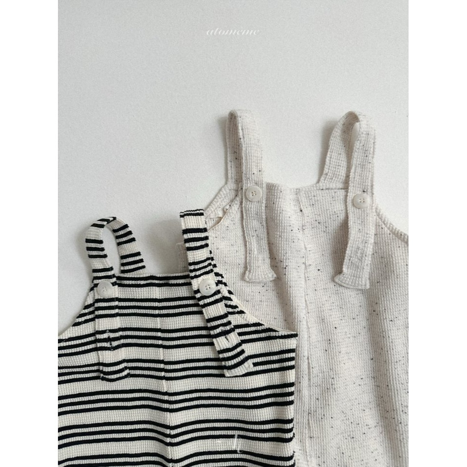 Atomeme 吊帶褲 아토메메 크로플오버롤-細節圖4