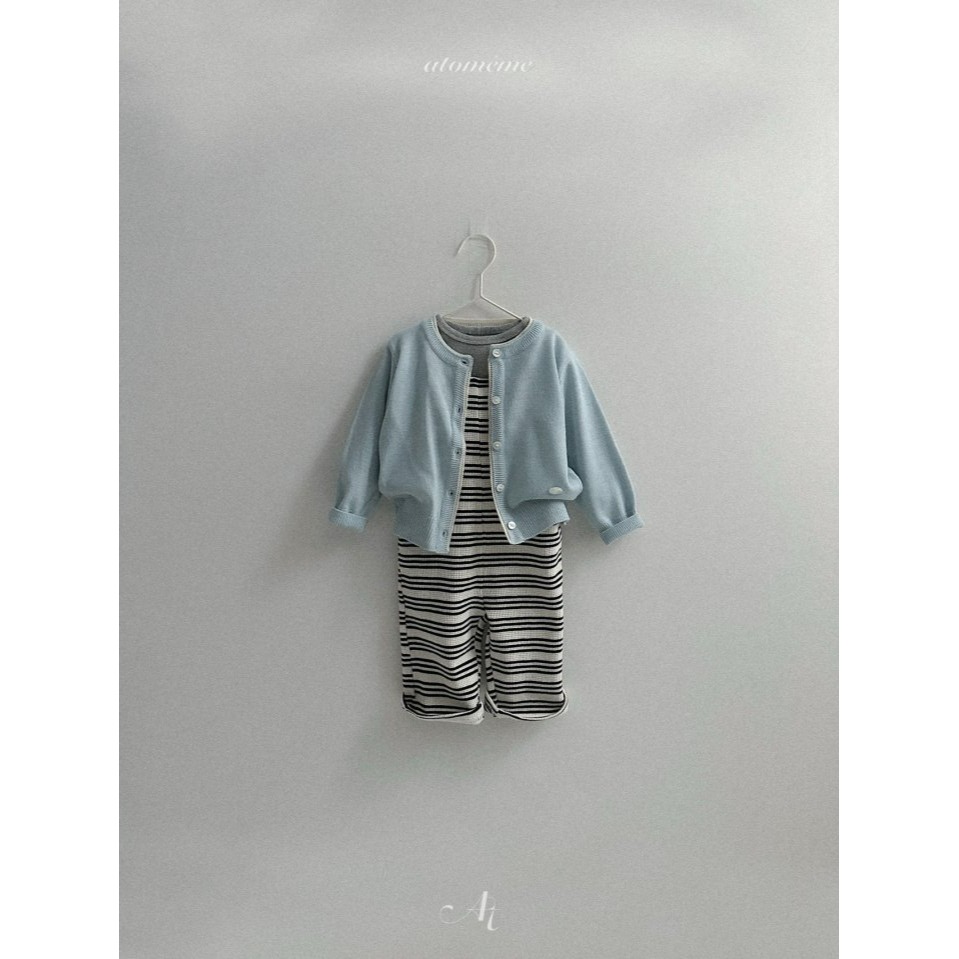 Atomeme 吊帶褲 아토메메 크로플오버롤-細節圖7