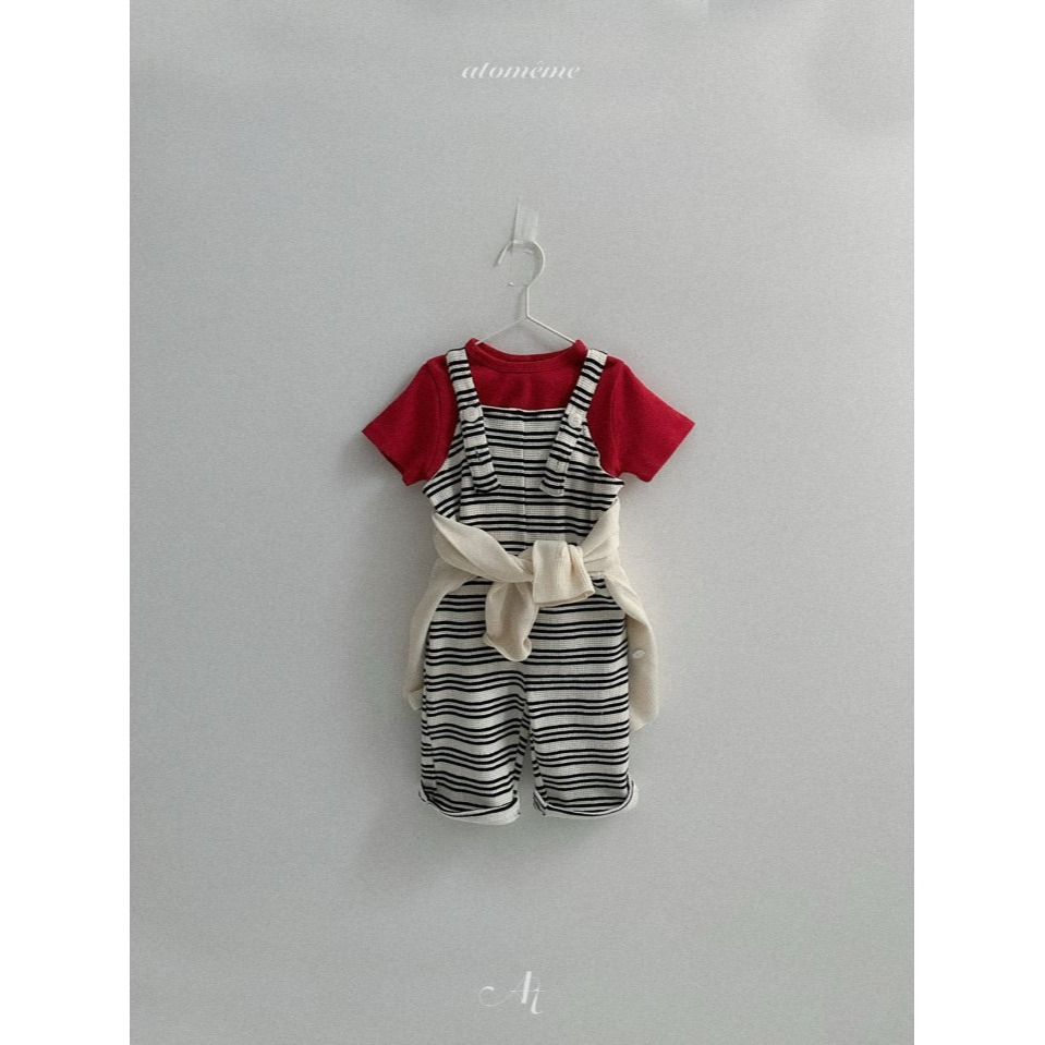 Atomeme 吊帶褲 아토메메 크로플오버롤-細節圖10