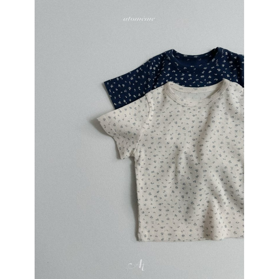 Atomeme 上衣 아토메메 플뢰르티셔츠-細節圖3