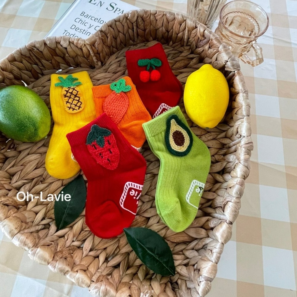 Ohlavie 襪子 오라비 과일양말-細節圖3