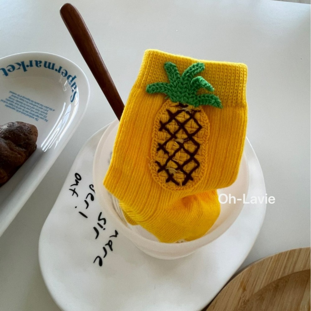 Ohlavie 襪子 오라비 과일양말-細節圖6