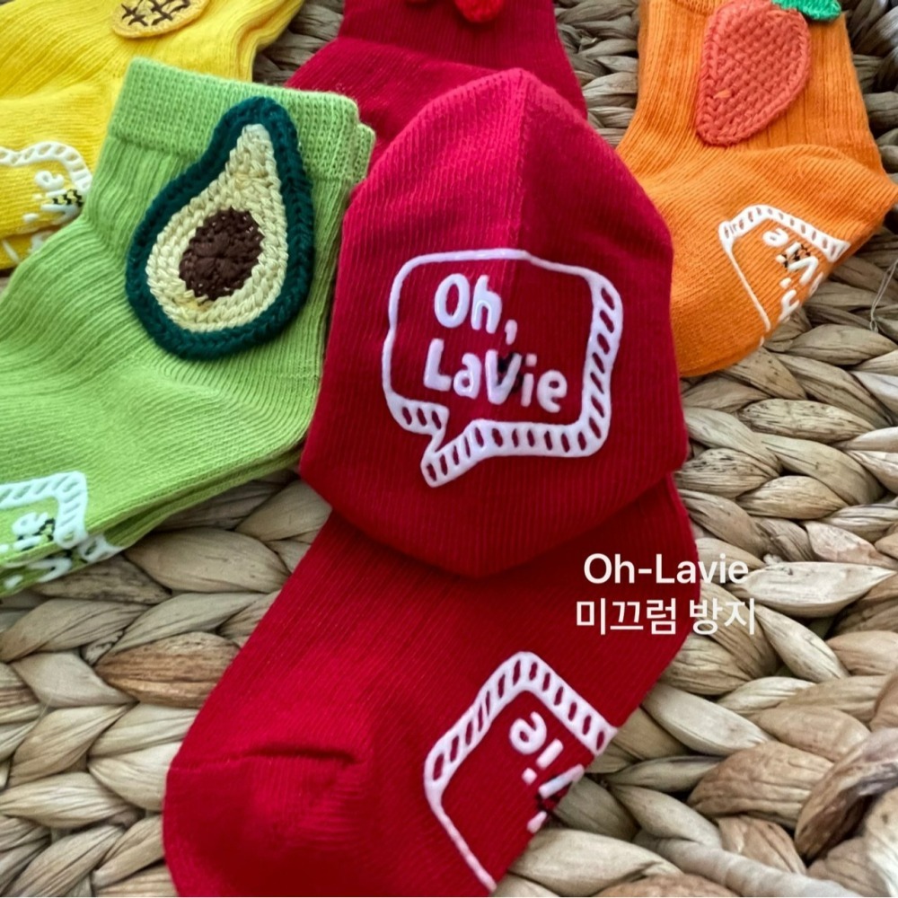 Ohlavie 襪子 오라비 과일양말-細節圖11