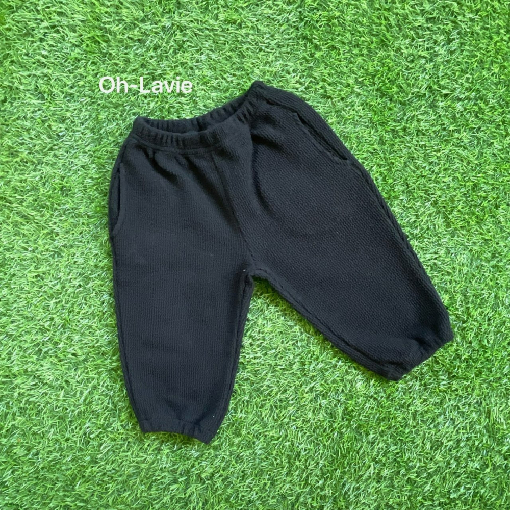 Ohlavie 褲子 오라비 꼬부기조거팬츠-細節圖2