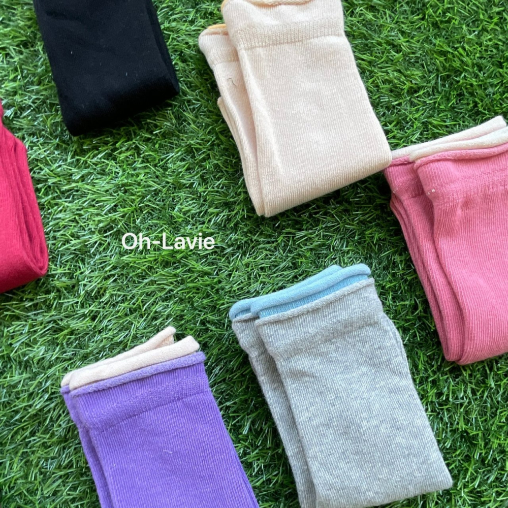 Ohlavie 襪子 오라비 돌돌이레이어드데일리삭스-細節圖4
