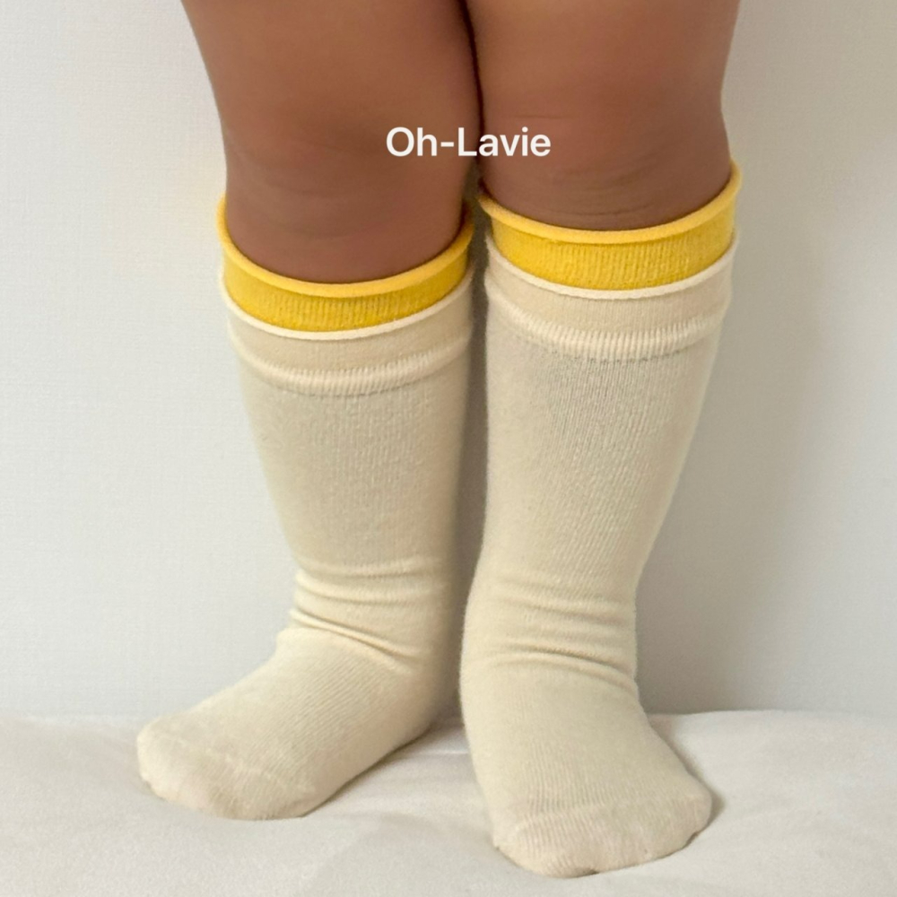 Ohlavie 襪子 오라비 돌돌이레이어드데일리삭스-細節圖5