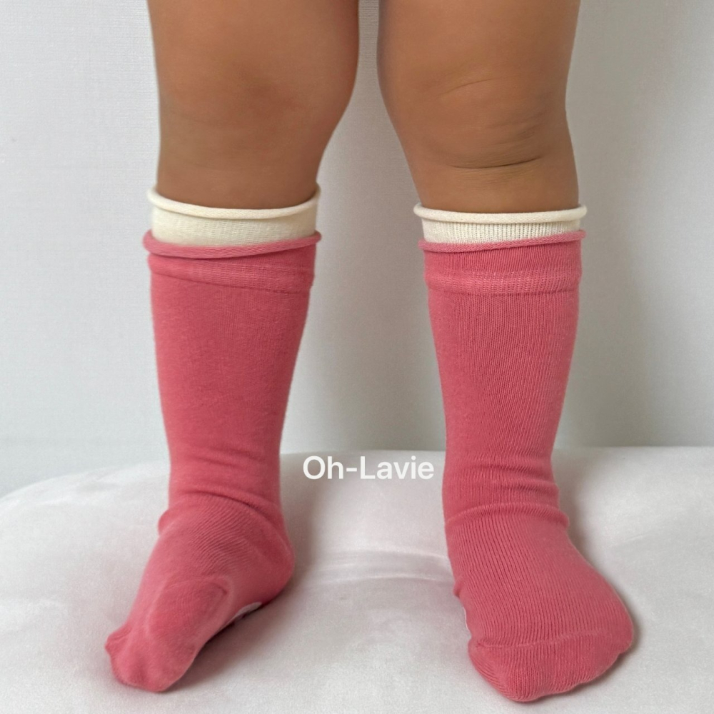 Ohlavie 襪子 오라비 돌돌이레이어드데일리삭스-細節圖7
