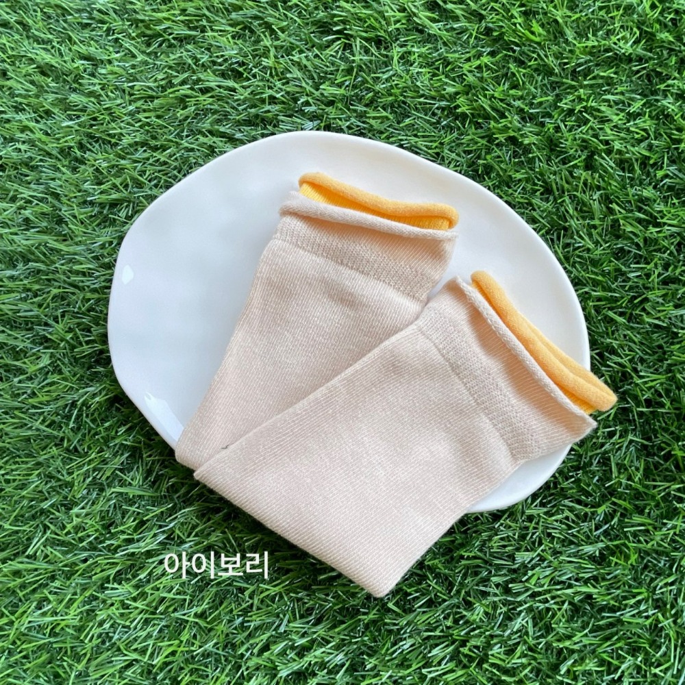 Ohlavie 襪子 오라비 돌돌이레이어드데일리삭스-規格圖9