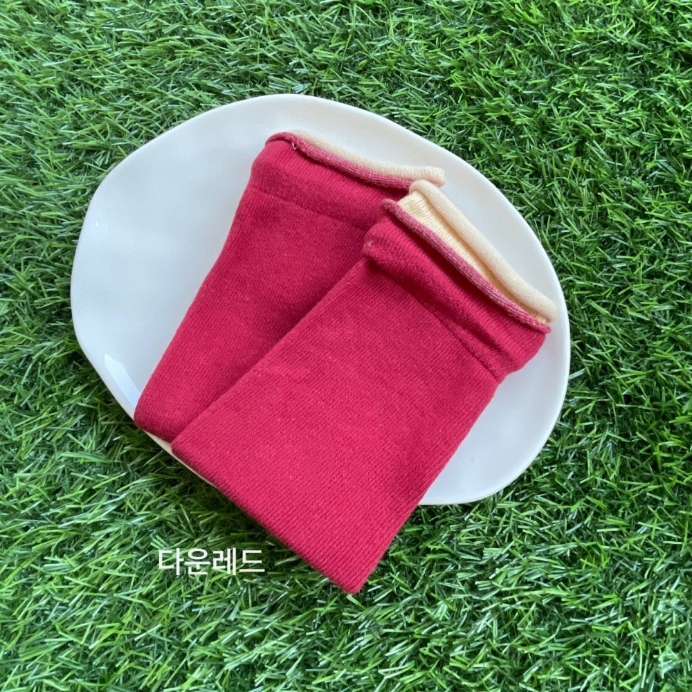 Ohlavie 襪子 오라비 돌돌이레이어드데일리삭스-規格圖9