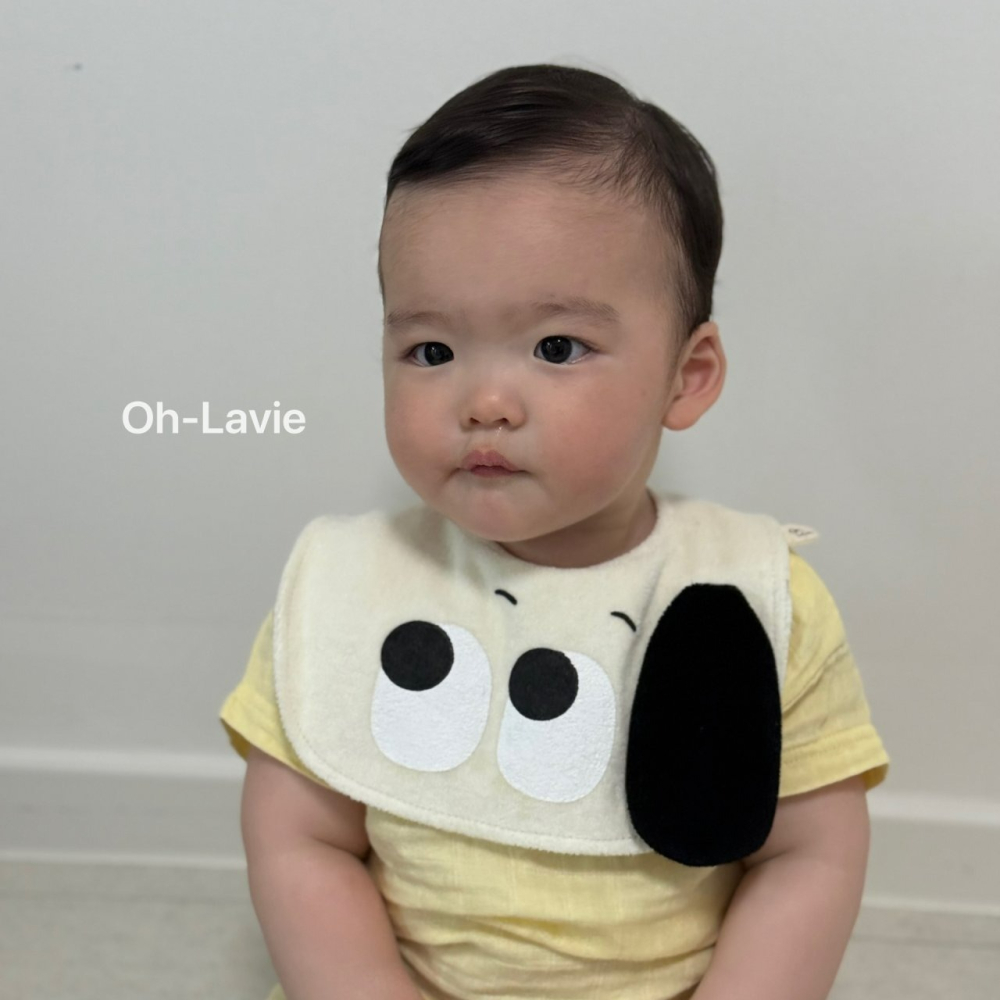 Ohlavie 圍兜 오라비 멍멍이테리턱받이-細節圖9