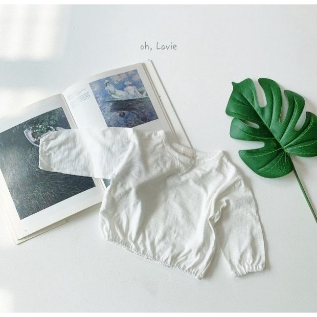 Ohlavie 上衣 오라비 밴딩기본슬라브티셔츠-細節圖3