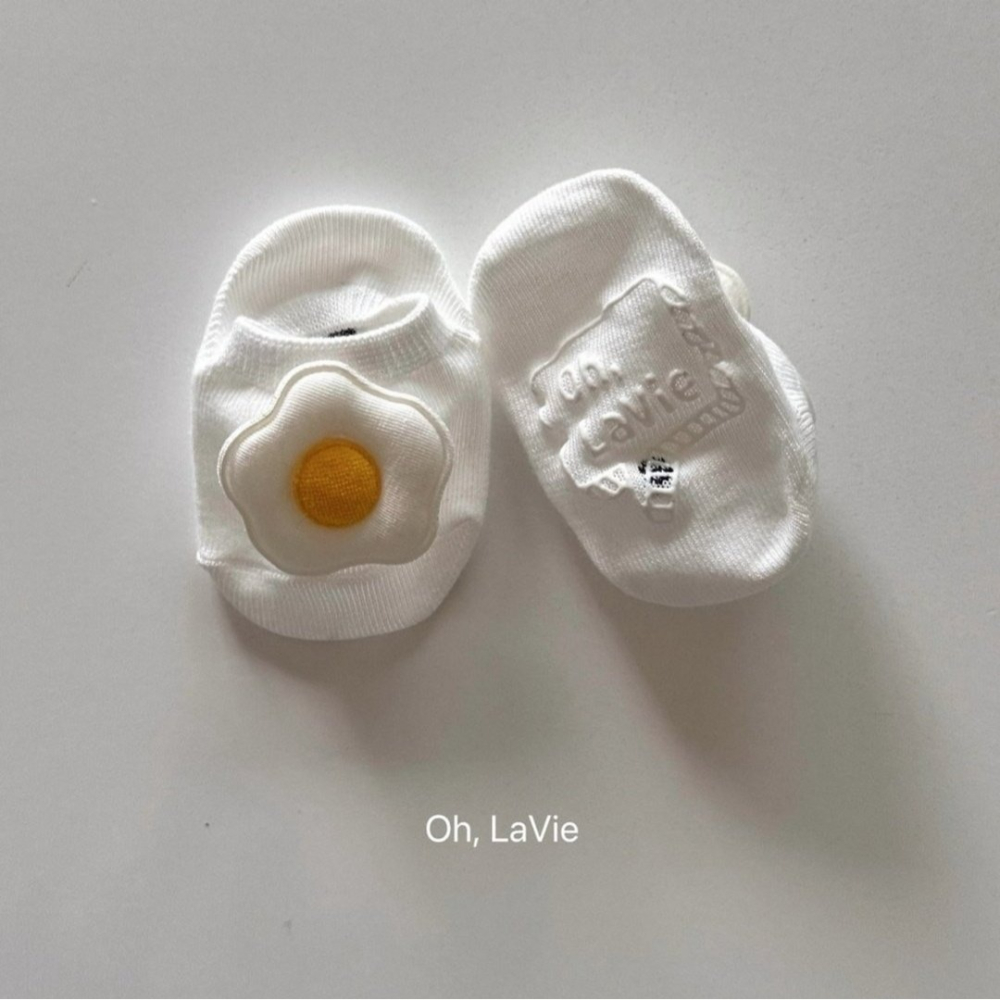 Ohlavie 襪子 오라비 에그베이비덧신-細節圖2
