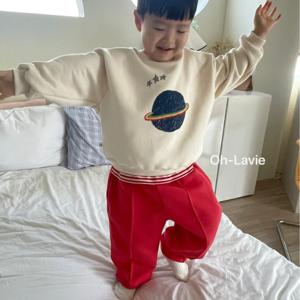 Ohlavie 上衣 오라비 우주레이어드맨투맨-細節圖10