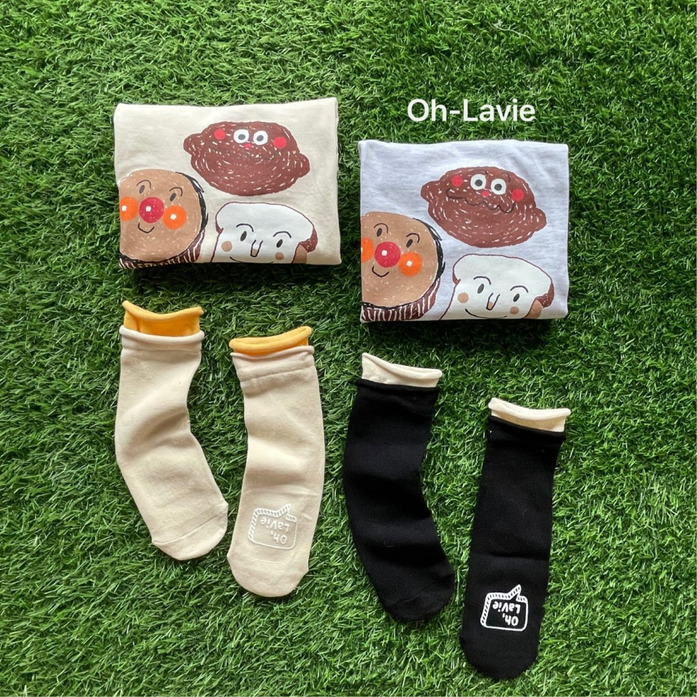 Ohlavie 上衣 오라비 호호베이커리시리즈티셔츠-細節圖5