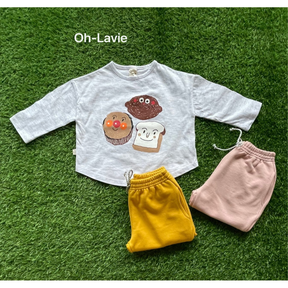 Ohlavie 上衣 오라비 호호베이커리시리즈티셔츠-細節圖7