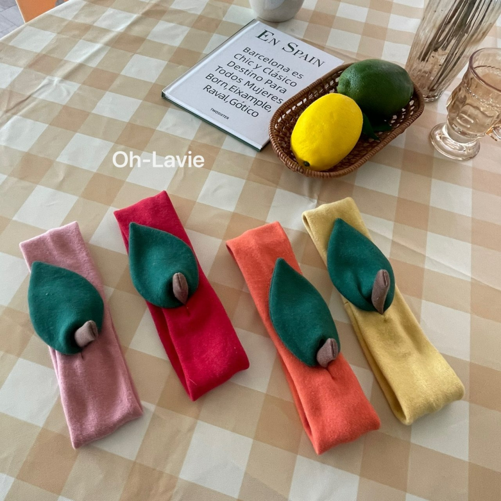 Ohlavie 髮飾 오라비 후르츠헤어밴드-細節圖7