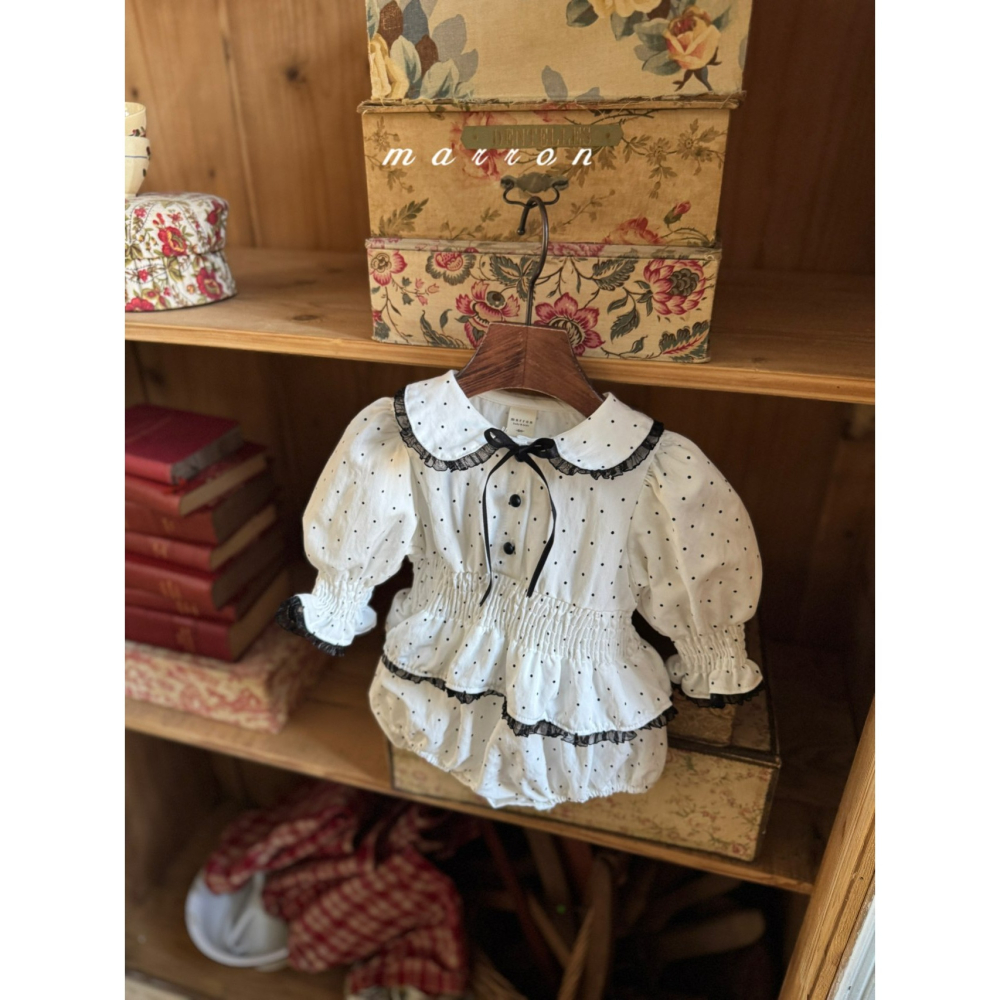 Marron 包屁衣 마론 도트슈트-細節圖2