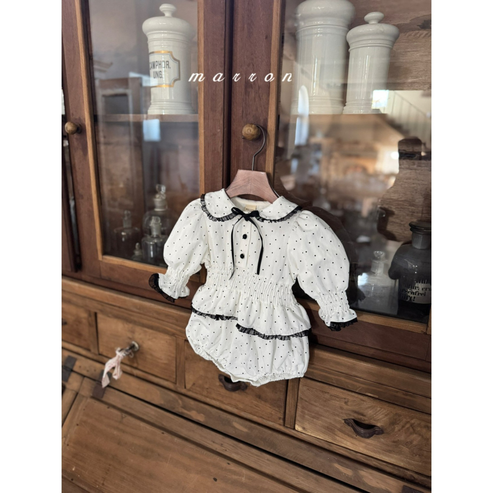 Marron 包屁衣 마론 도트슈트-細節圖8