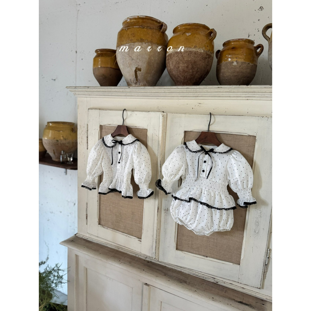 Marron 包屁衣 마론 도트슈트-細節圖10