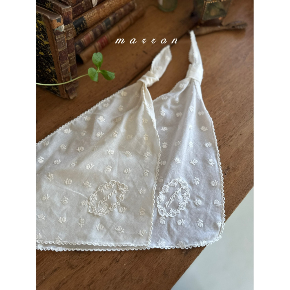 Marron 圍巾 마론 로즈스카프-細節圖2