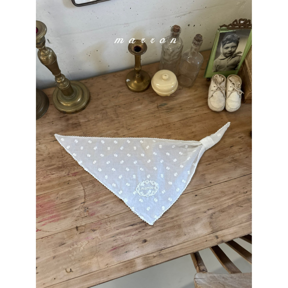 Marron 圍巾 마론 로즈스카프-細節圖3