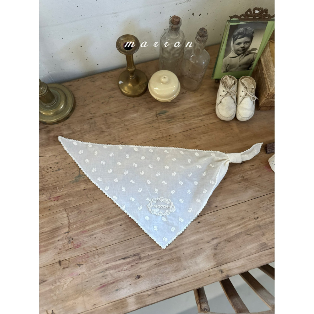 Marron 圍巾 마론 로즈스카프-細節圖4