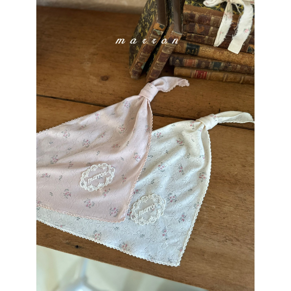 Marron 圍巾 마론 리본스카프-細節圖5