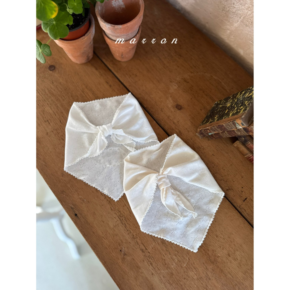 Marron 圍巾 마론 리본스카프-細節圖6