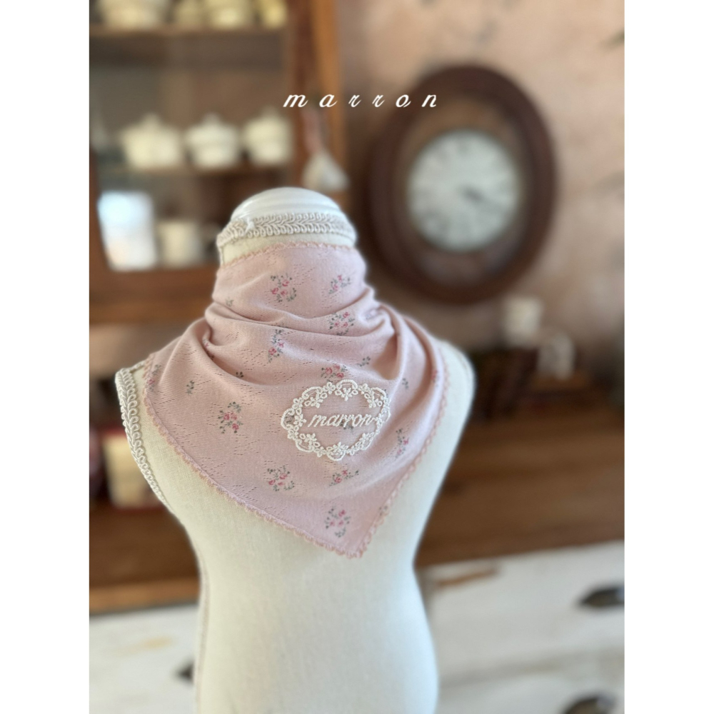 Marron 圍巾 마론 리본스카프-細節圖8