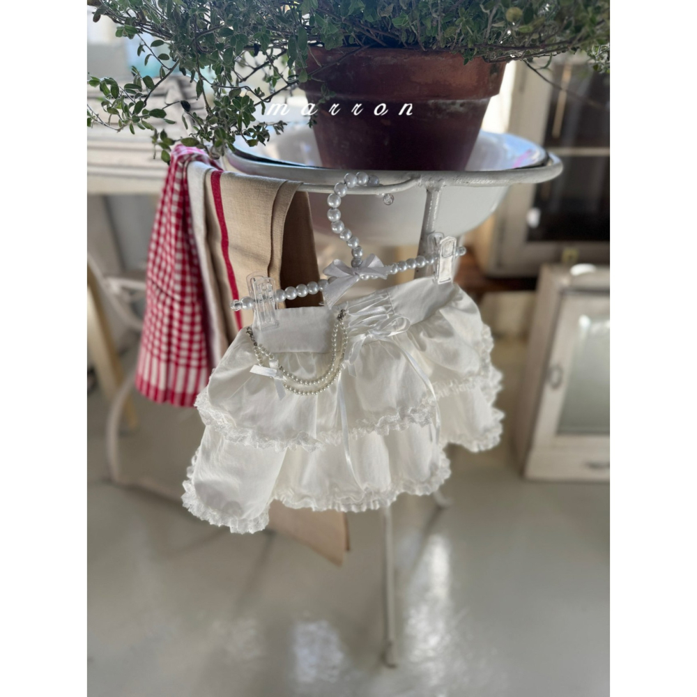 Marron 裙子 마론 비비안스커트-細節圖4