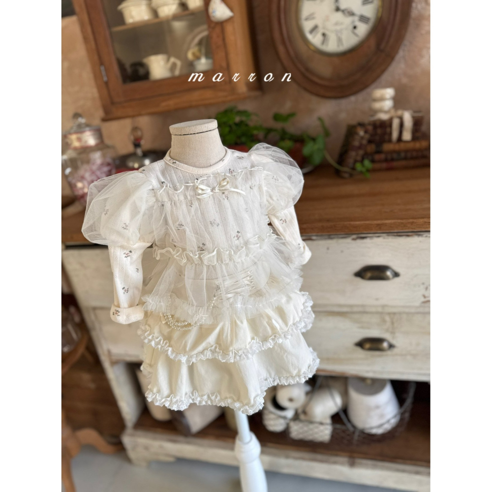 Marron 裙子 마론 비비안스커트-細節圖8