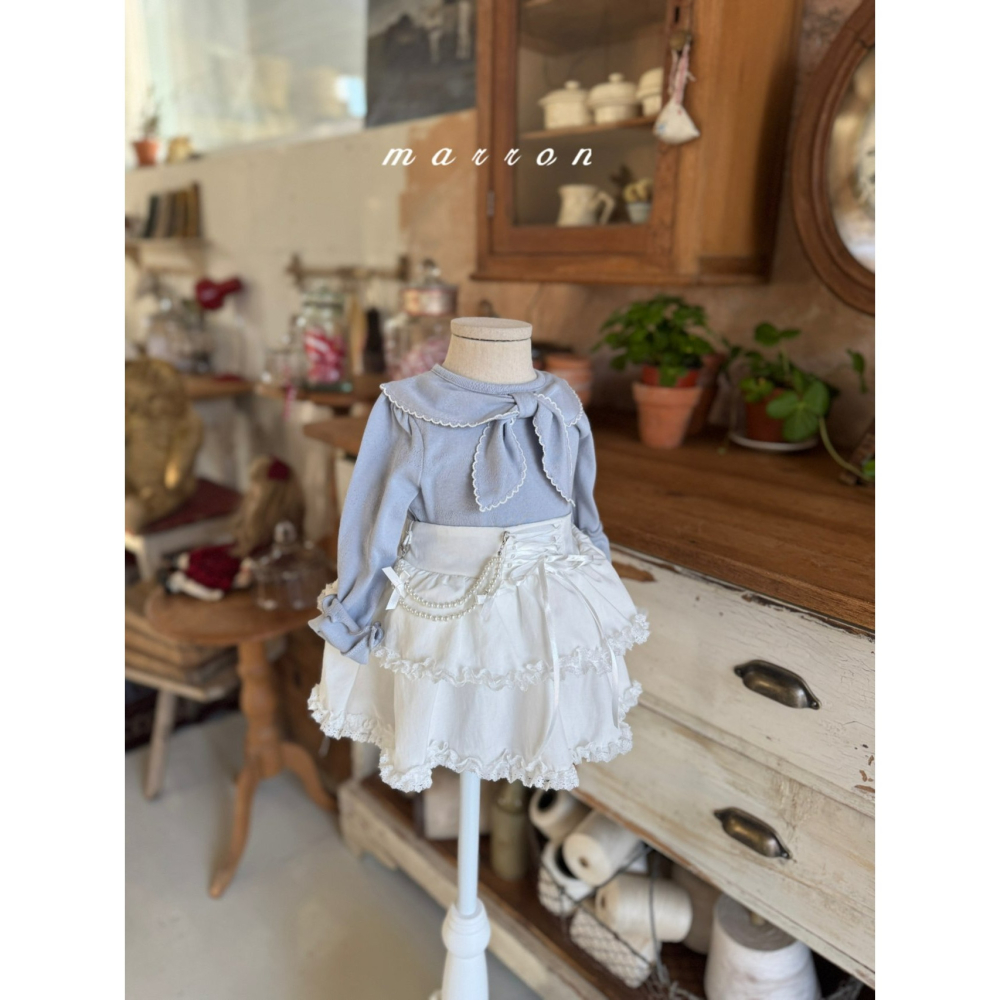 Marron 裙子 마론 비비안스커트-細節圖9