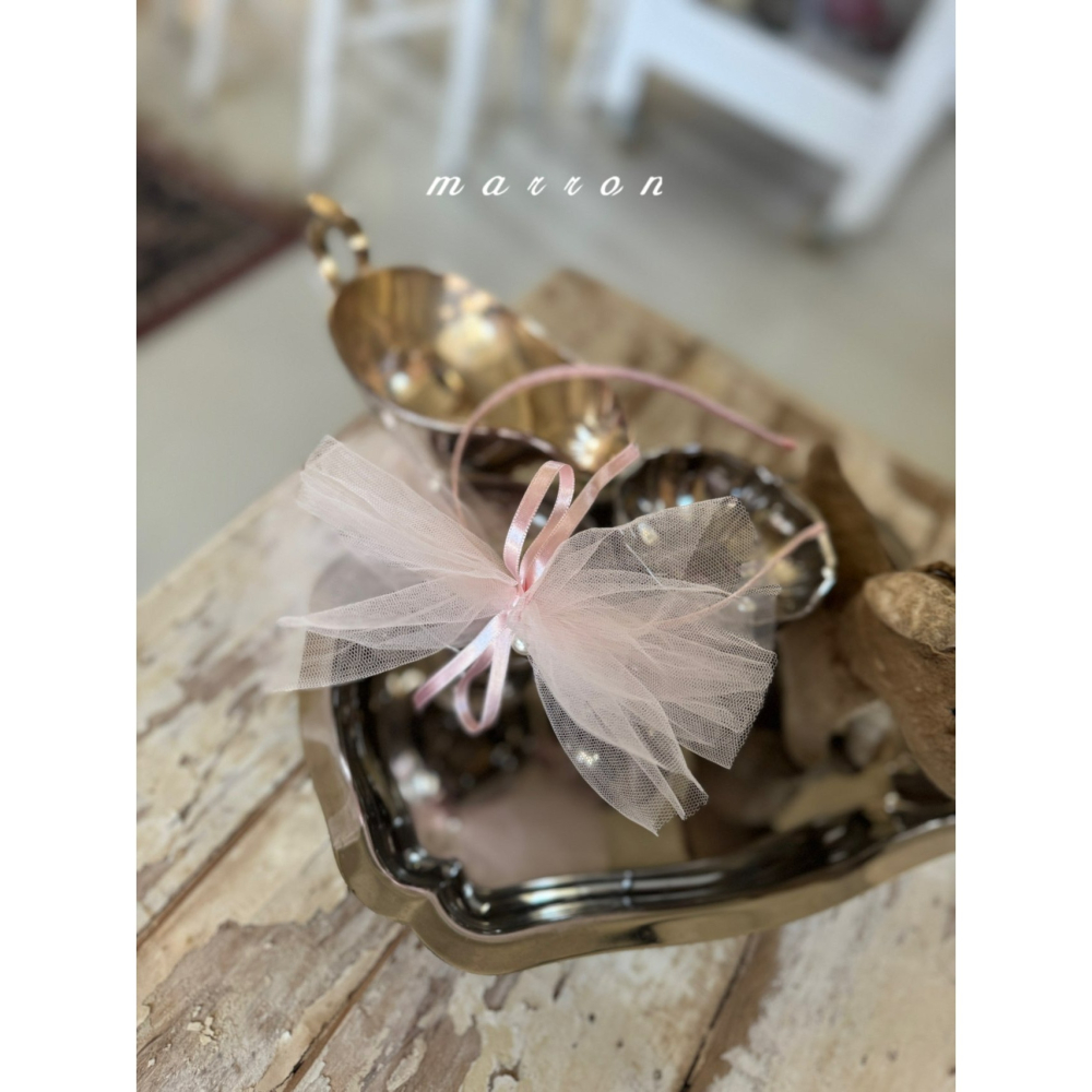 Marron 髮飾 마론 스윗머리띠-細節圖2