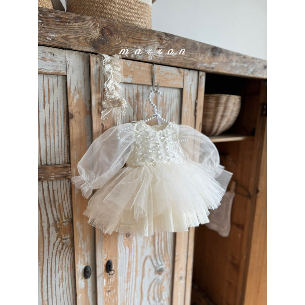 Marron 包屁衣 마론 스윗슈트-細節圖2