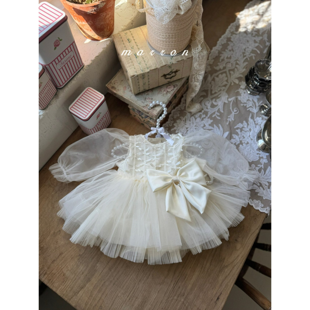 Marron 包屁衣 마론 스윗슈트-細節圖4