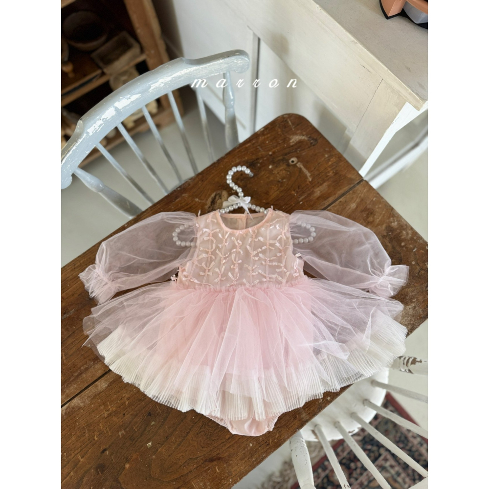 Marron 包屁衣 마론 스윗슈트-細節圖6