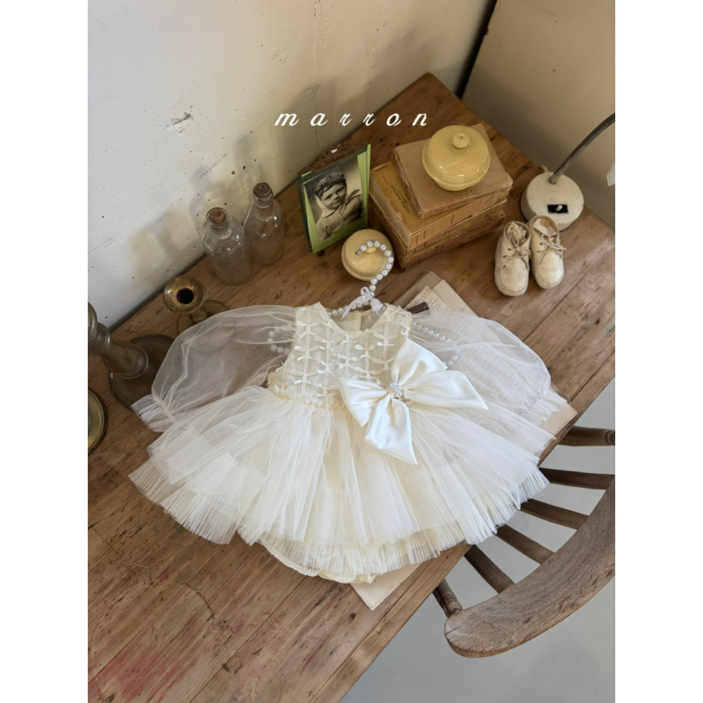 Marron 包屁衣 마론 스윗슈트-細節圖7