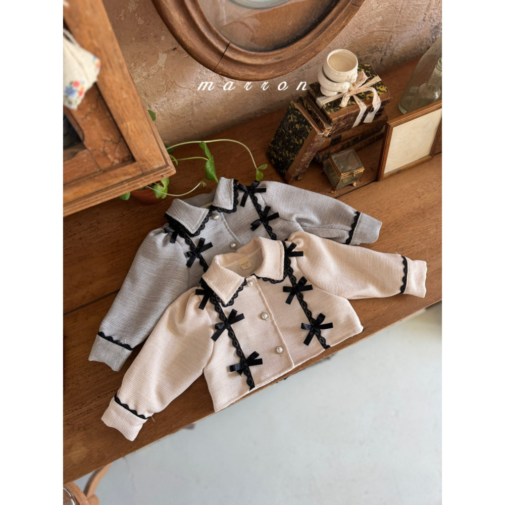 Marron 套裝 上衣&裙子 마론 아멜리아세트-細節圖8