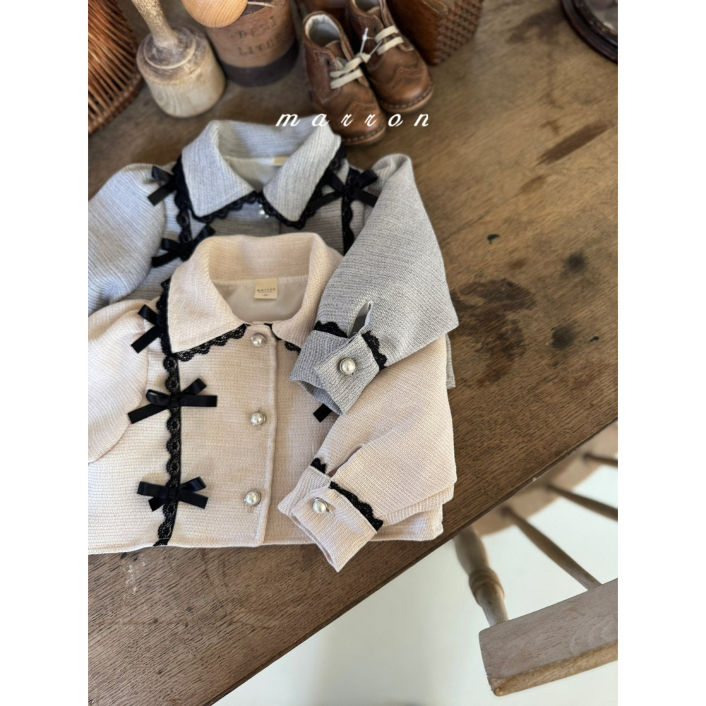 Marron 套裝 上衣&裙子 마론 아멜리아세트-細節圖10