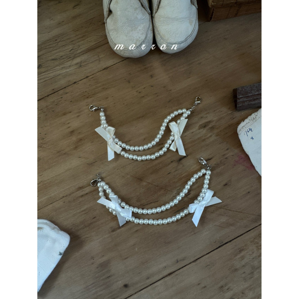 Marron  飾品 마론 진주고리-細節圖2