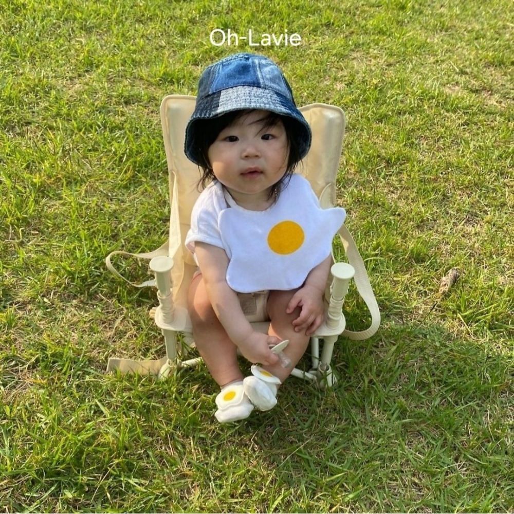 Ohlavie 圍兜 오라비 에그 턱받이-細節圖5