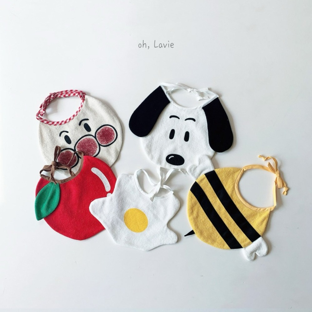 Ohlavie 圍兜 오라비 에그 턱받이-細節圖8