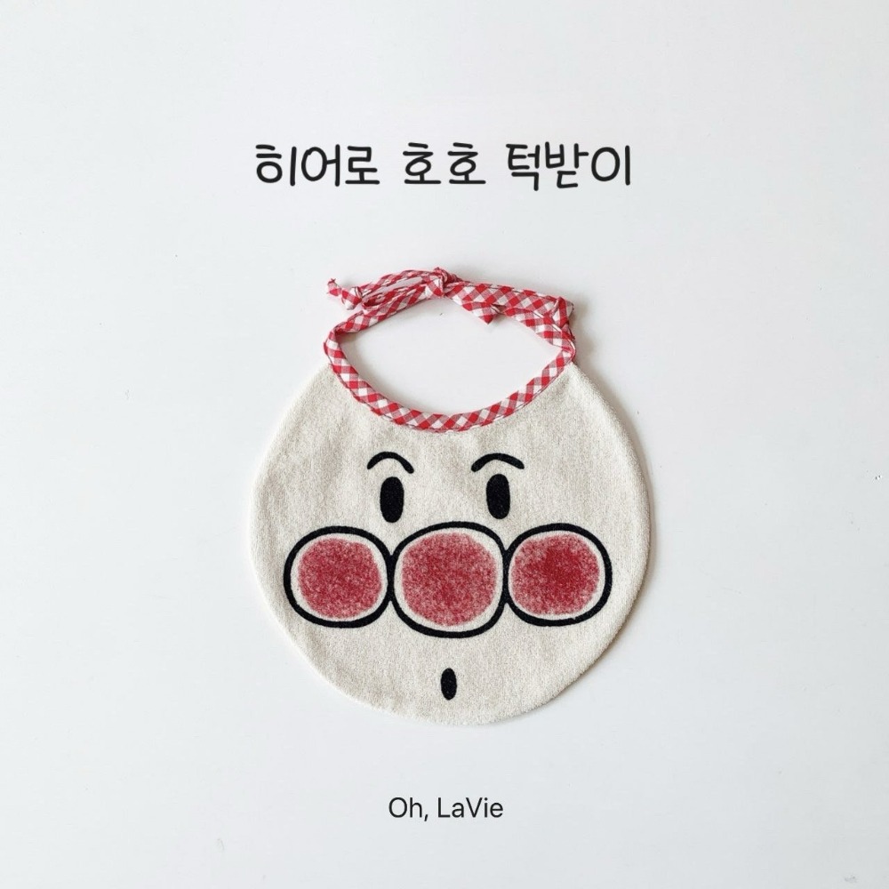 Ohlavie 圍兜 오라비 히어로 호호 / 애플 / 퍼피 턱받이-規格圖6