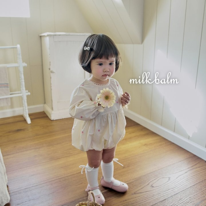 Milkbalm 包屁衣 밀크밤 로즈슈트-細節圖2